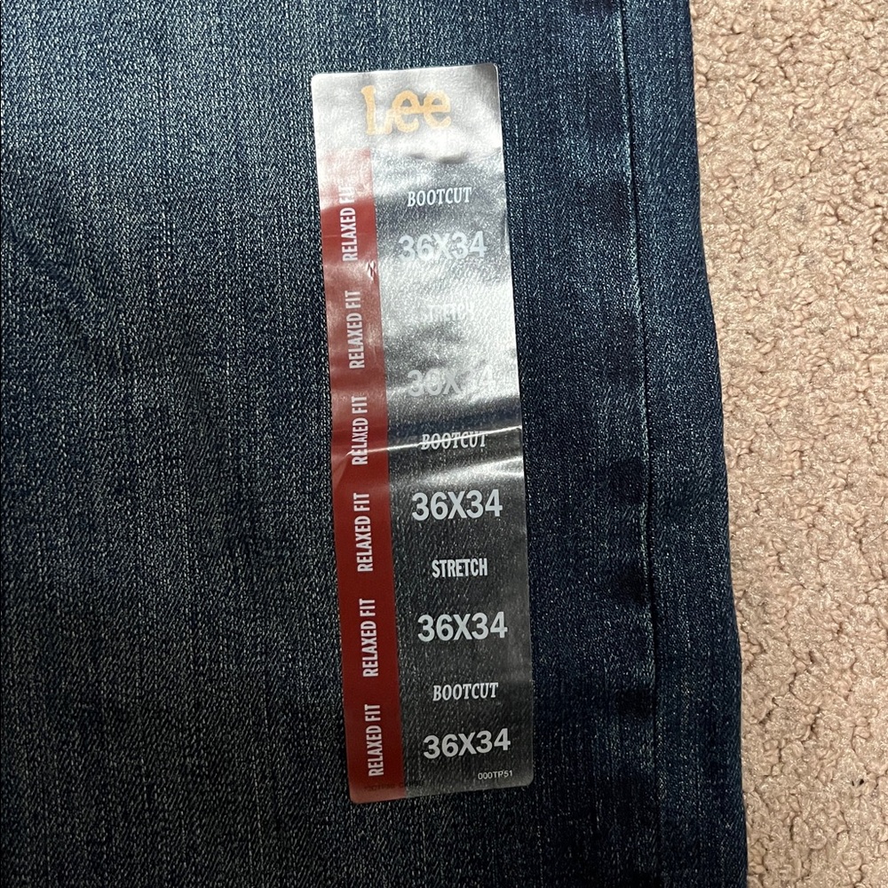 Lee Men's Relaxed Fit Denim Jeans - Picture 3 of 6